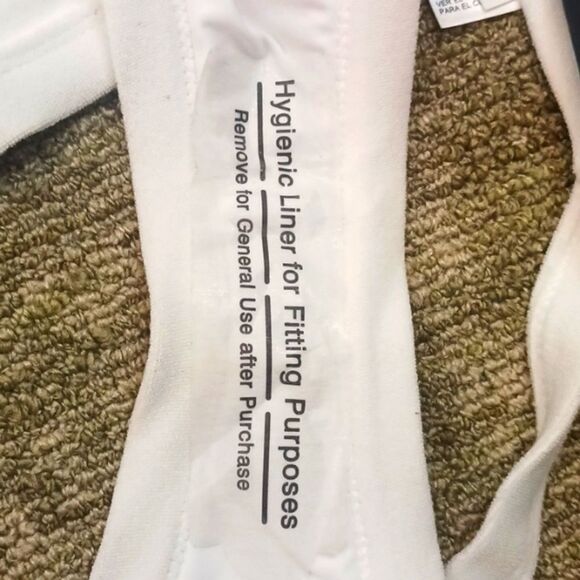 Gianni Bini women's white Terry cloth two piece swimsuit  size XL - Picture 10 of 11